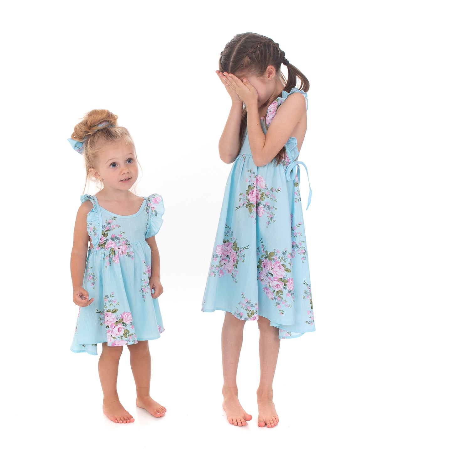 Blue Floral Dress