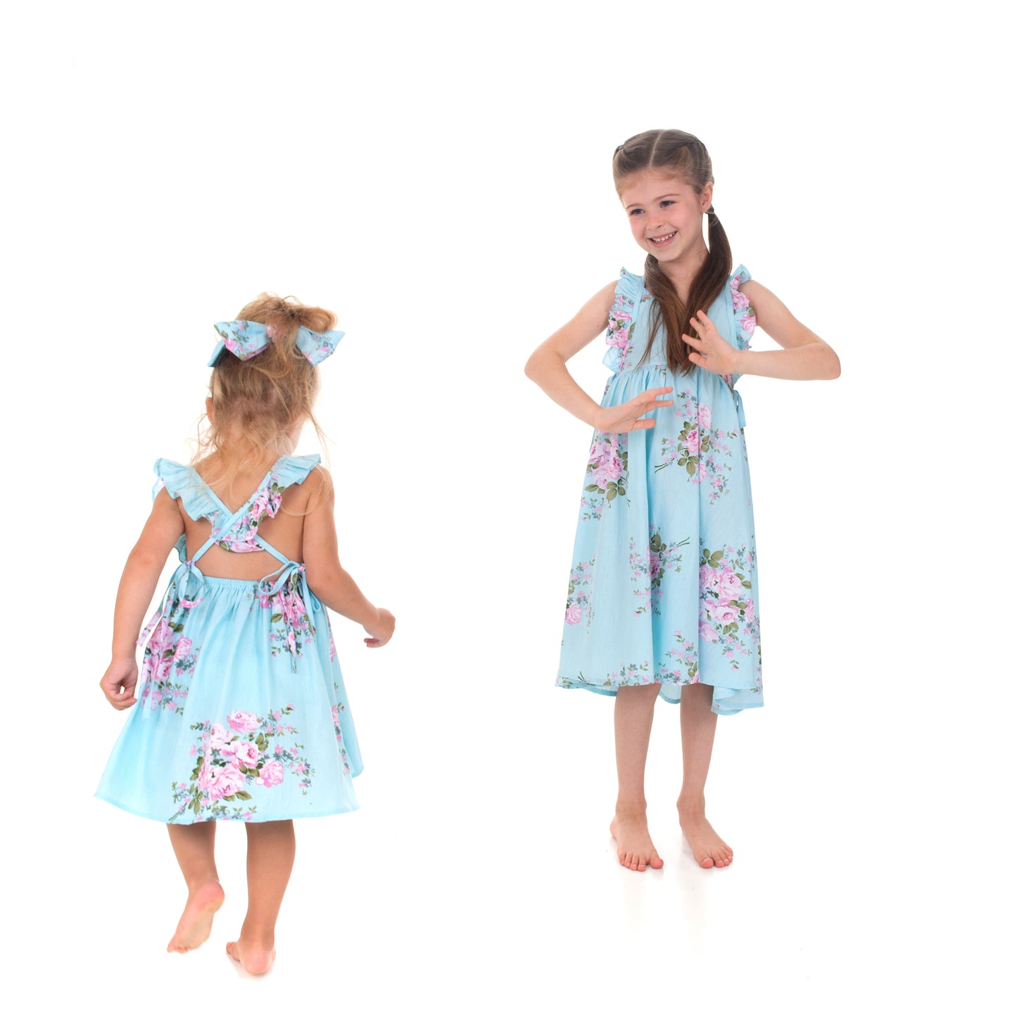 Blue Floral Dress