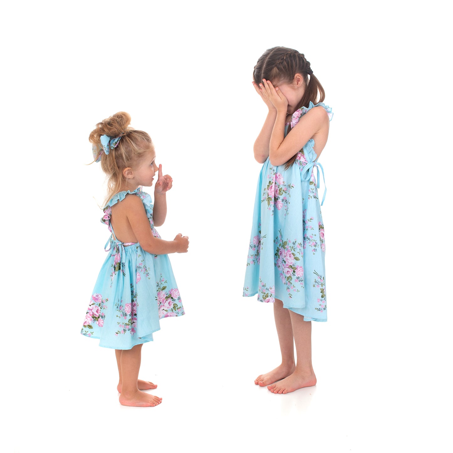 Blue Floral Dress