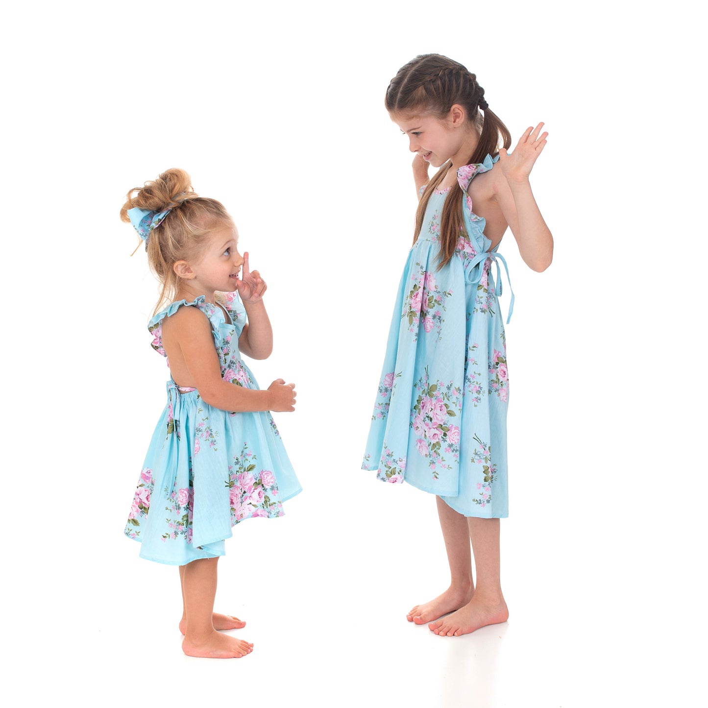 Blue Floral Dress