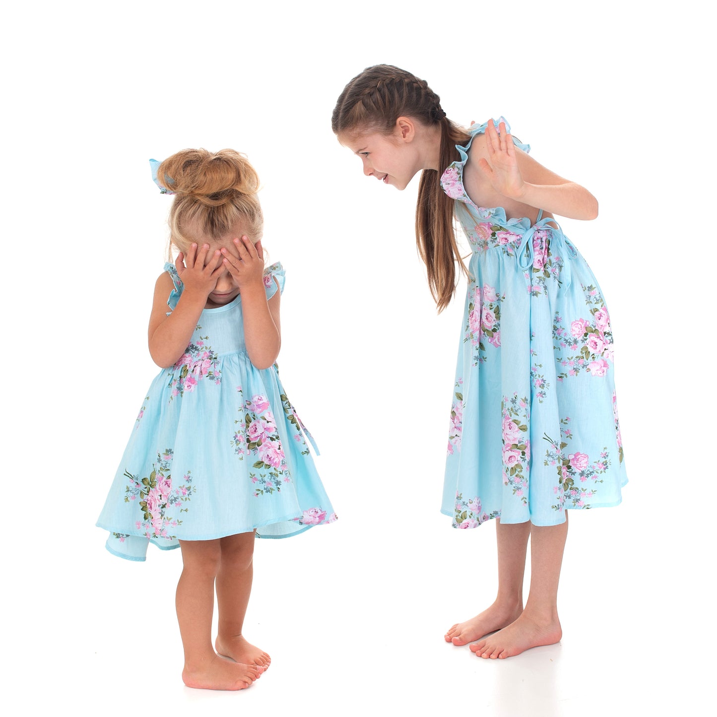Blue Floral Dress