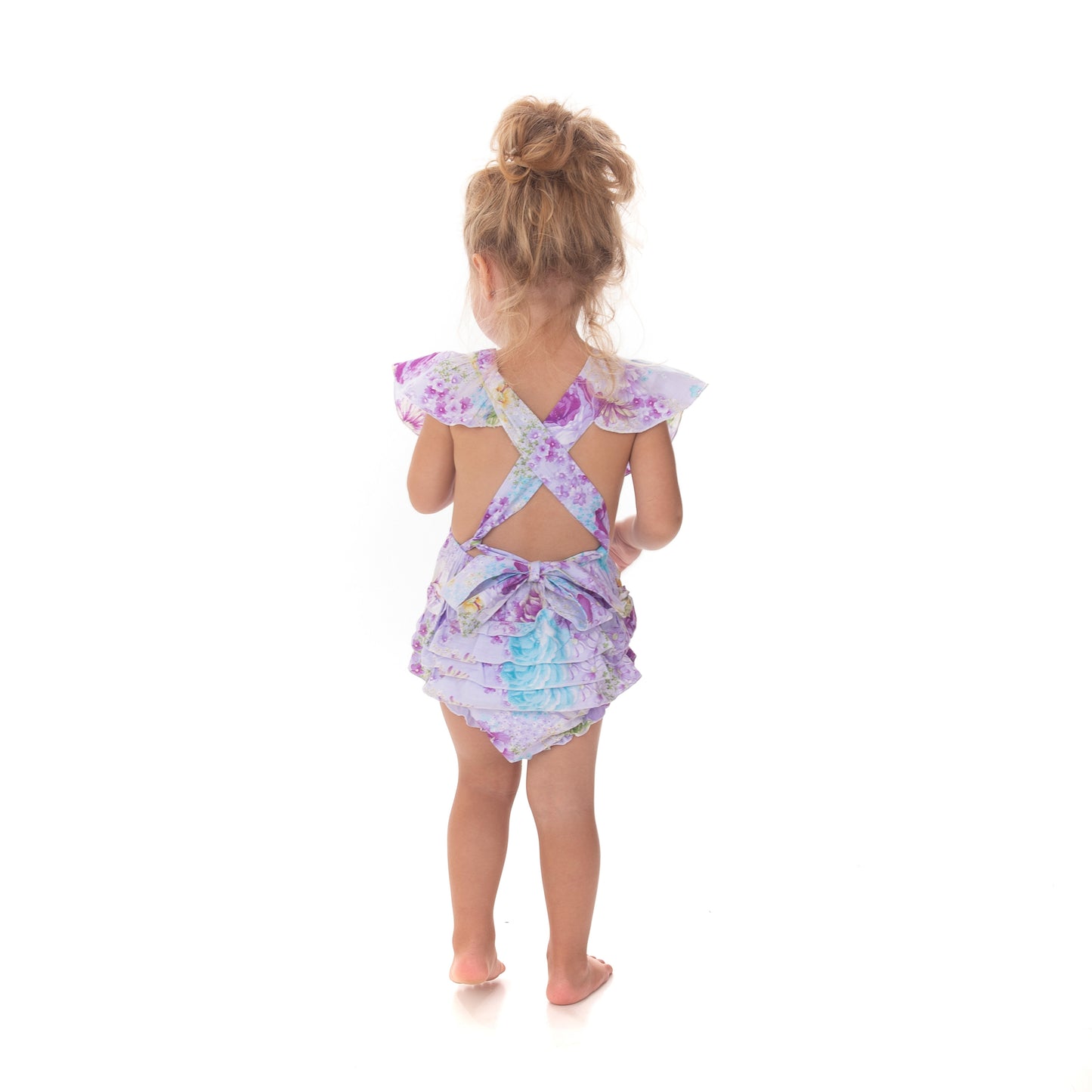 Lilac Floral Romper