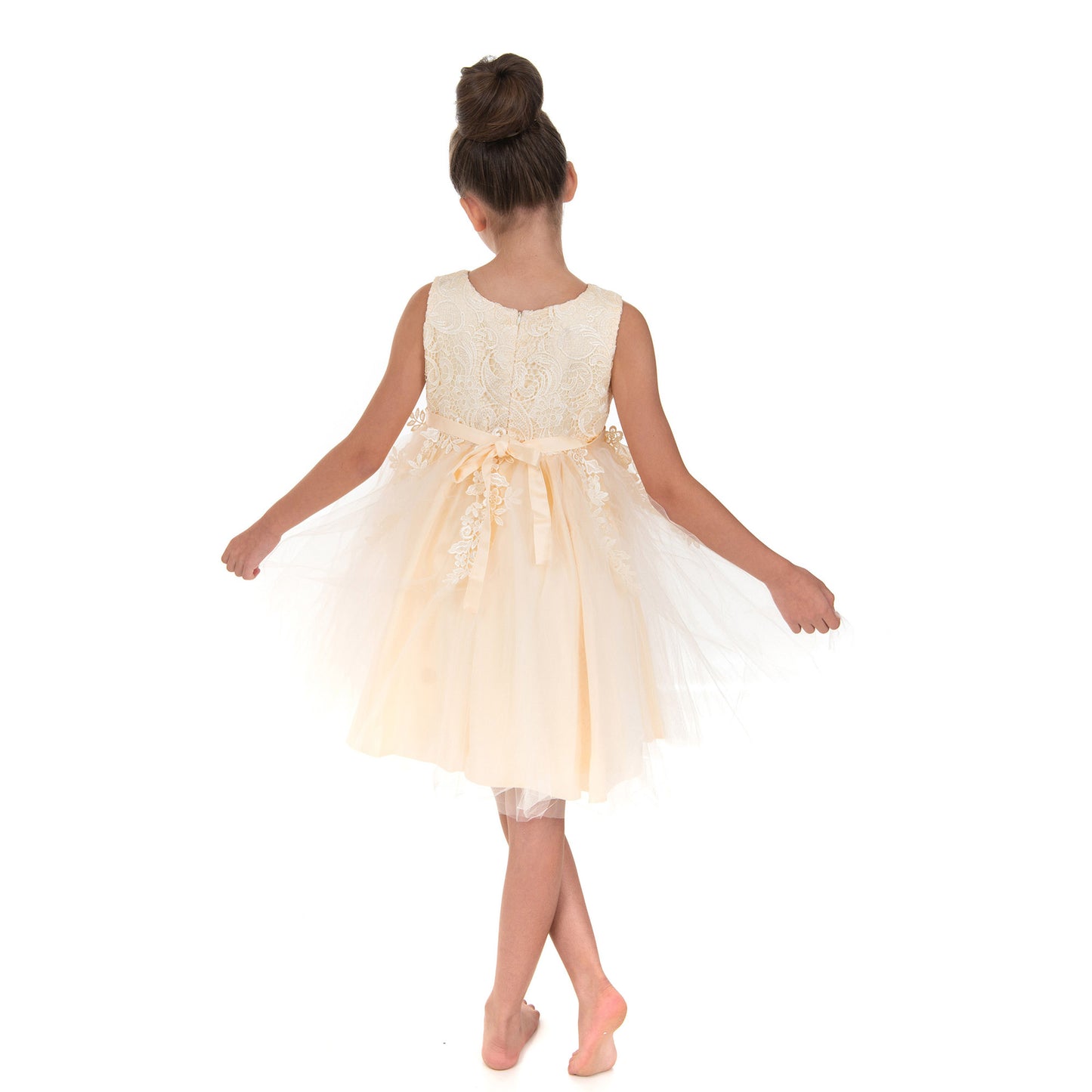 Cream Lace Dress