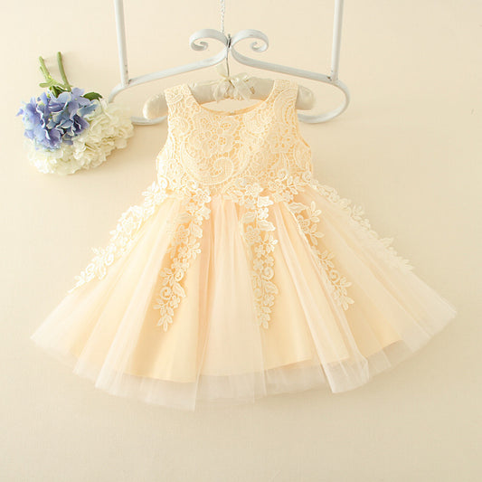 Cream Lace Dress