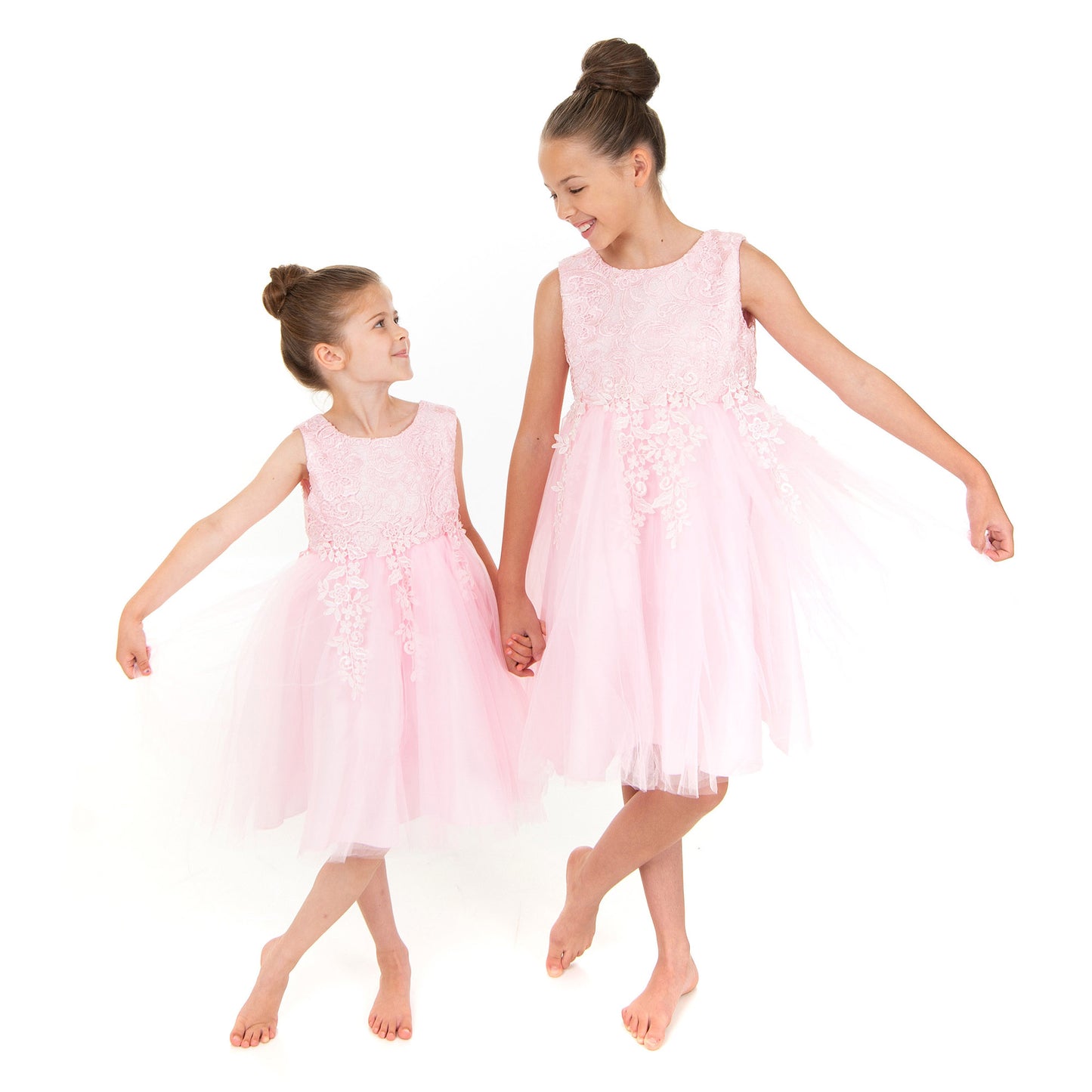 Baby Pink Lace Dress