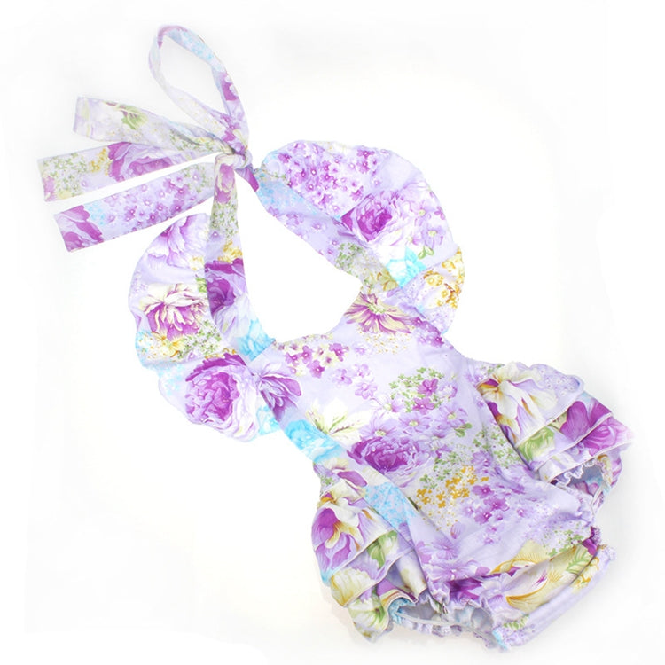 Lilac Floral Romper