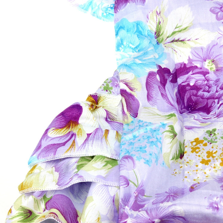 Lilac Floral Romper