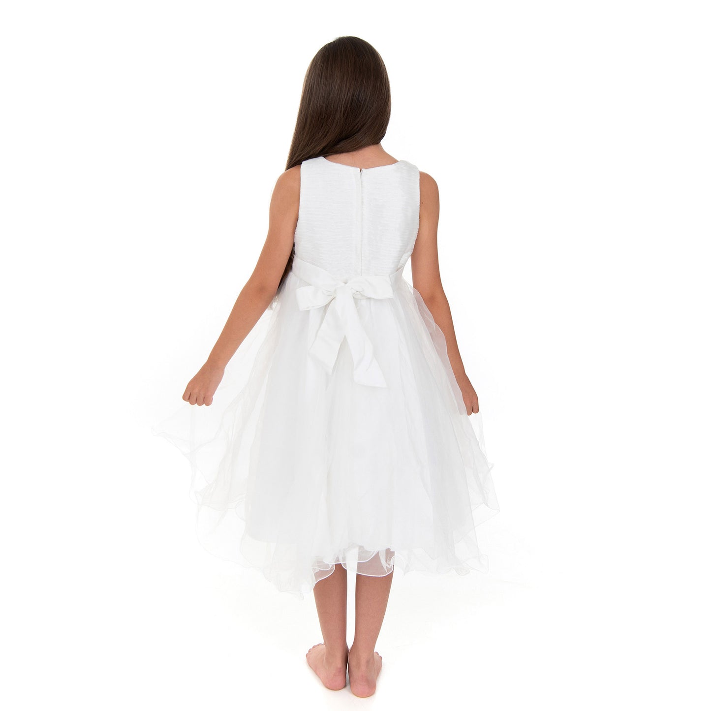 White Bridesmaid Dress