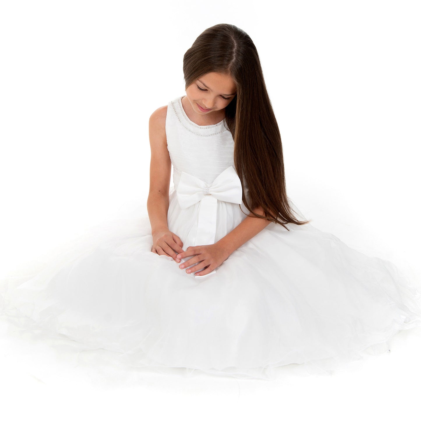 White Bridesmaid Dress
