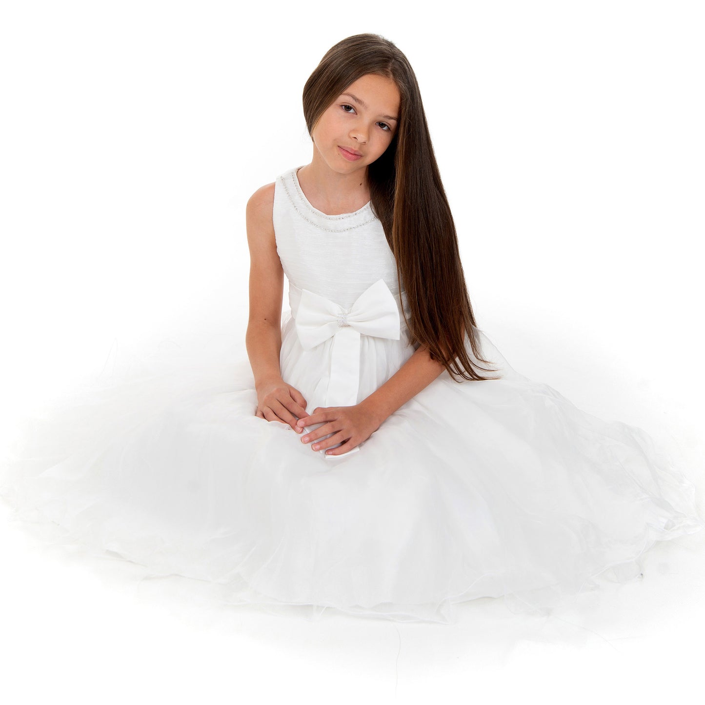 White Bridesmaid Dress